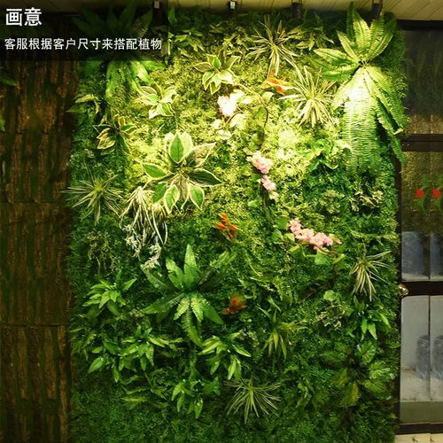 décoration végétale murale verte pour intérieur élégant - vue 19 sur 25