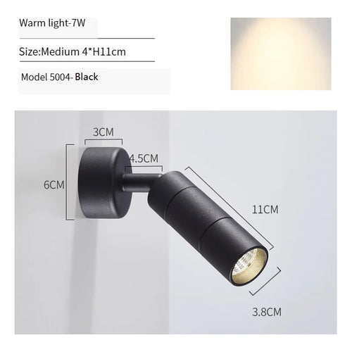 applique murale led moderne rotative pour décoration intérieure - vue 21 sur 20