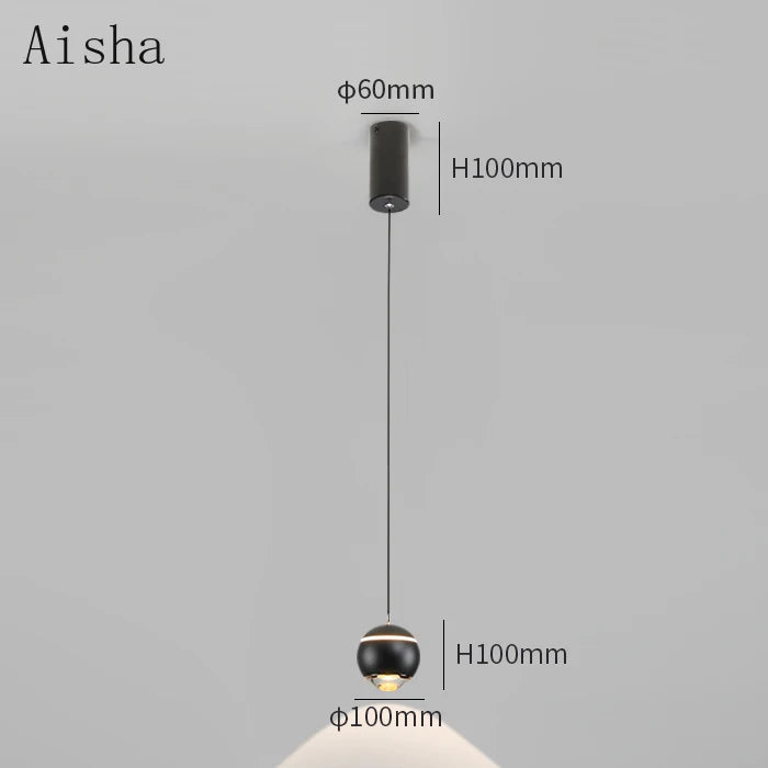 suspension moderne en forme de boule pour intérieur créatif - vue 6 sur 12