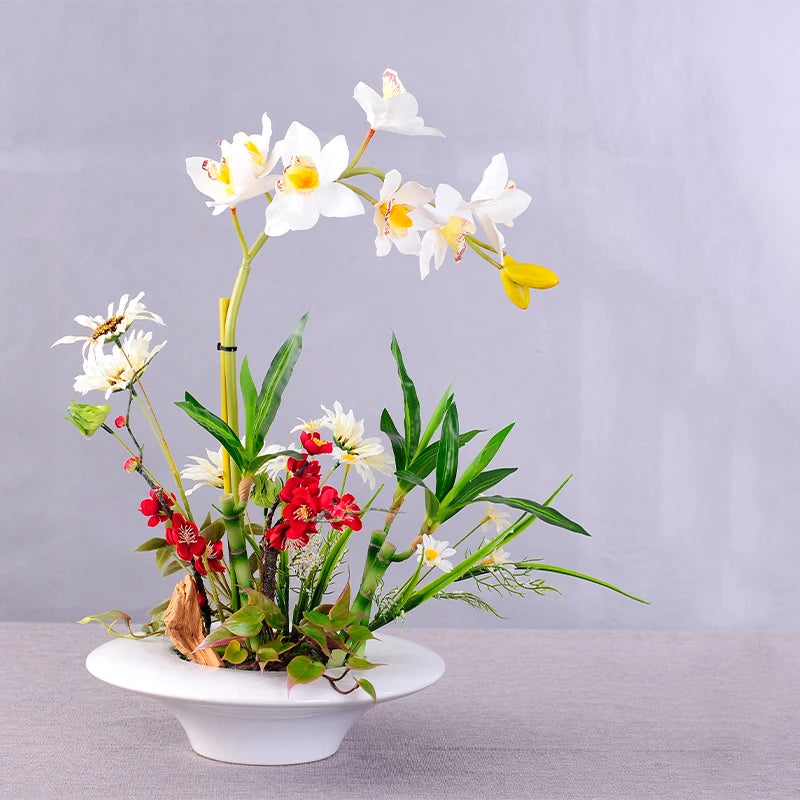 plantes artificielles en bambou pour décoration intérieure et extérieure - vue 2 sur 13