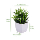 plante artificielle en pot pour décoration de bureau et jardin