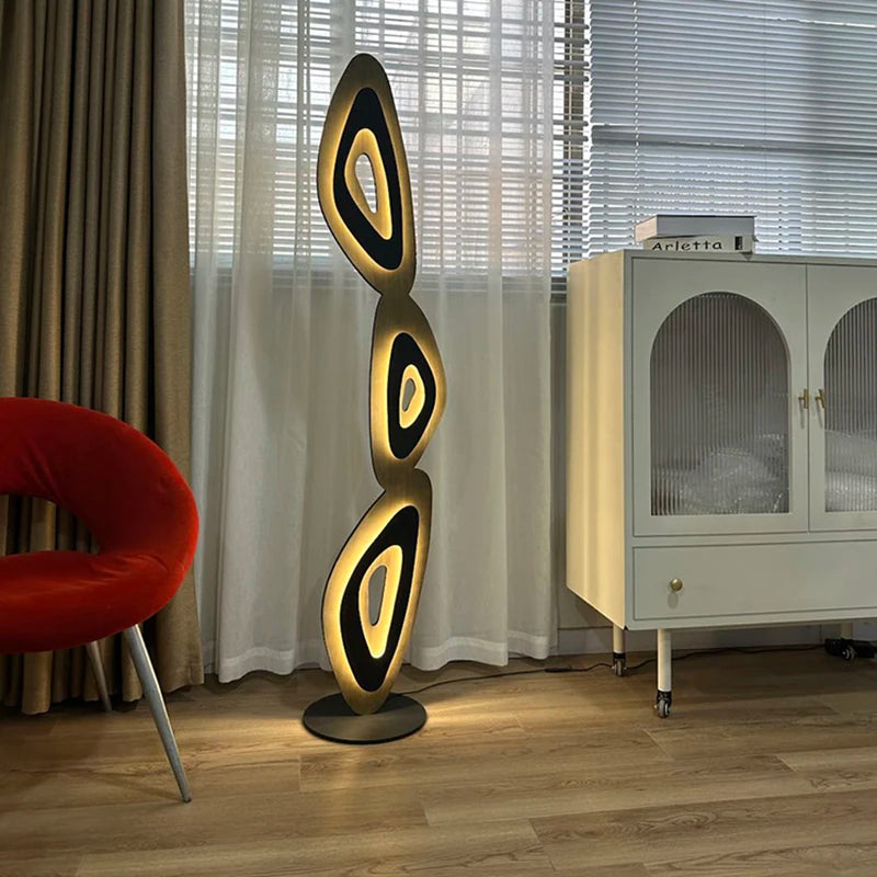 lampadaire led moderne design créatif art luminaires - vue 5 sur 5