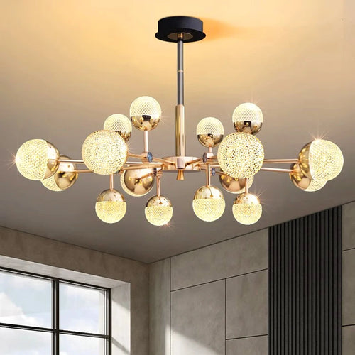 lustre Décoration de la maison salle à manger éclairage intérieur salon fantaisie - vue 3 sur 10