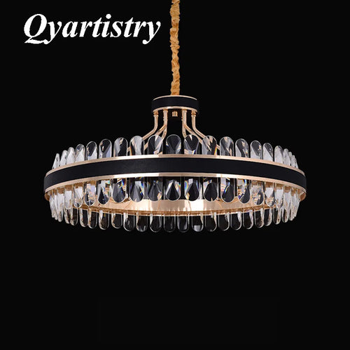 lustre moderne en cristal led winfordo pour décoration intérieure - vue 2 sur 10