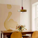 suspension moderne en verre pour luminaires
