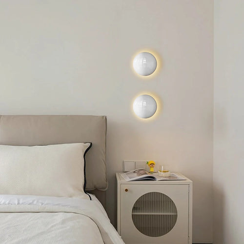 mini lampe led murale en métal pour ambiance hôtelière - vue 4 sur 8