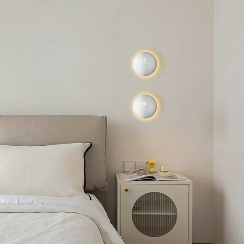 mini lampe led murale en métal pour ambiance hôtelière - vue 3 sur 8