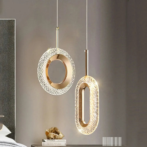 suspension à led moderne pour éclairage intérieur décoratif - vue 2 sur 8