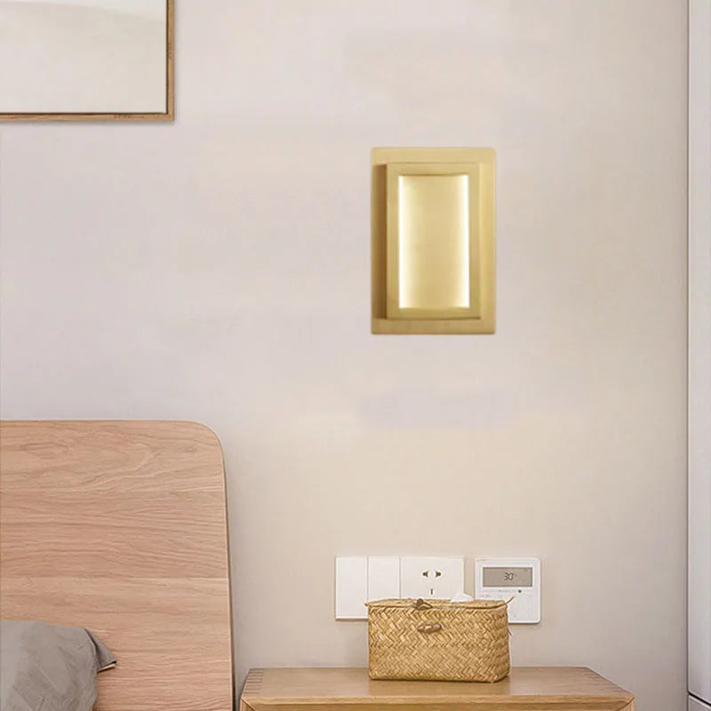 applique murale led en cuivre pour décoration intérieure élégante - vue 5 sur 8