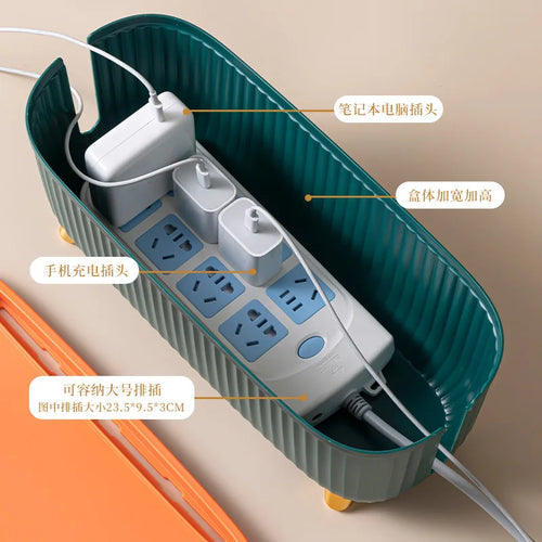 mallette de rangement pour câbles et accessoires divers - vue 3 sur 8