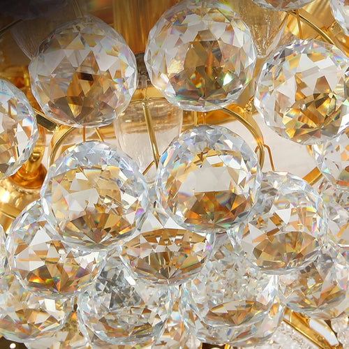 lustre en cristal moderne pour intérieur design et élégant - vue 4 sur 6