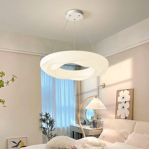 lustres style crème à spectre complet lampes créatives protection des yeux - vue 3 sur 12
