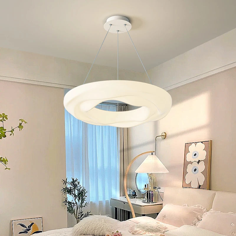 lustres style crème à spectre complet lampes créatives protection des yeux - vue 3 sur 12