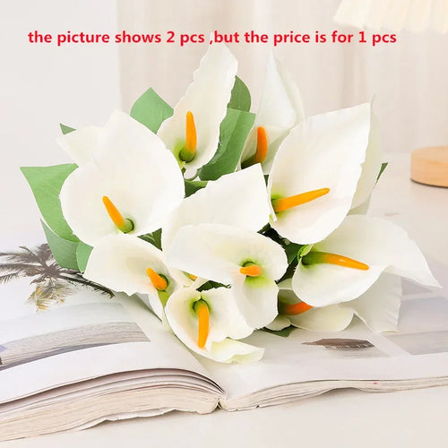 bouquet de lys calla artificiels pour décoration d'événements festifs - vue 13 sur 12