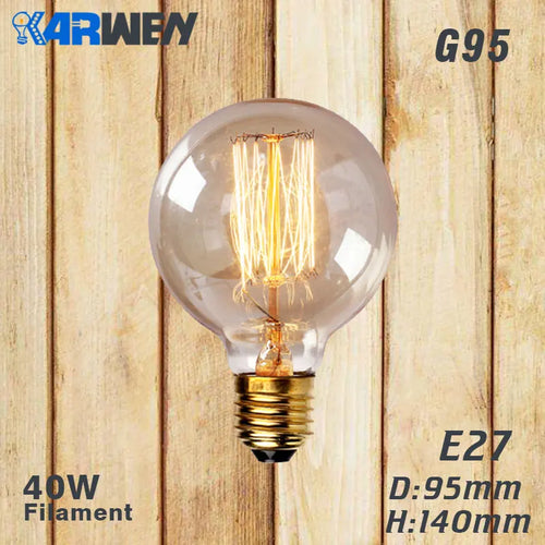 ampoule vintage edison à filament lot de six pièces - vue 11 sur 18