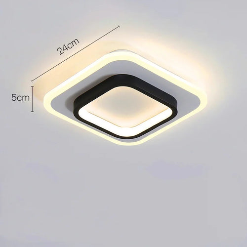 plafonnier led moderne design nordique éclairage créatif unique - vue 7 sur 8