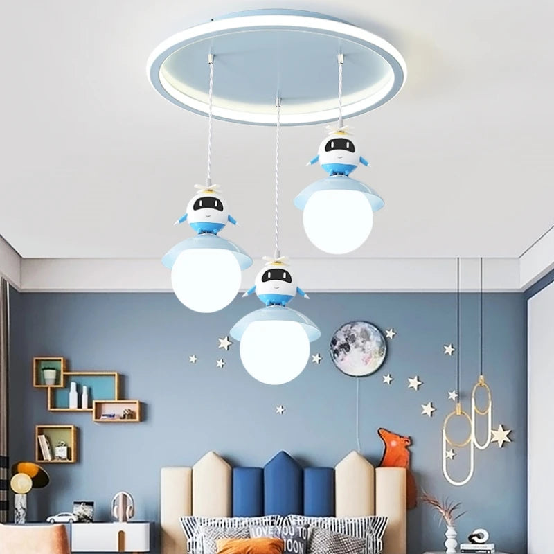 plafonnier led créatif à spectre complet pour décoration enfant - vue 1 sur 8