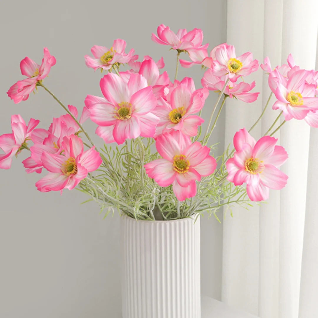 camomille soie fleur artificielle haute qualité pour décorations de fête - vue 4 sur 15