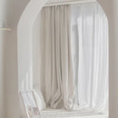 Rideau occultant plissé style moderne pour chambre salon