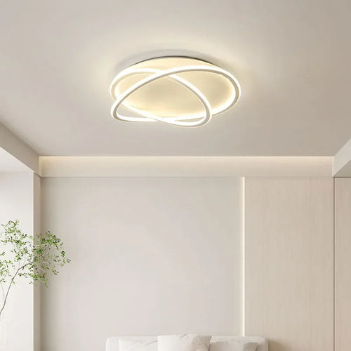 Plafonnier design moderne à leds pour intérieur de maison - vue 2 sur 8