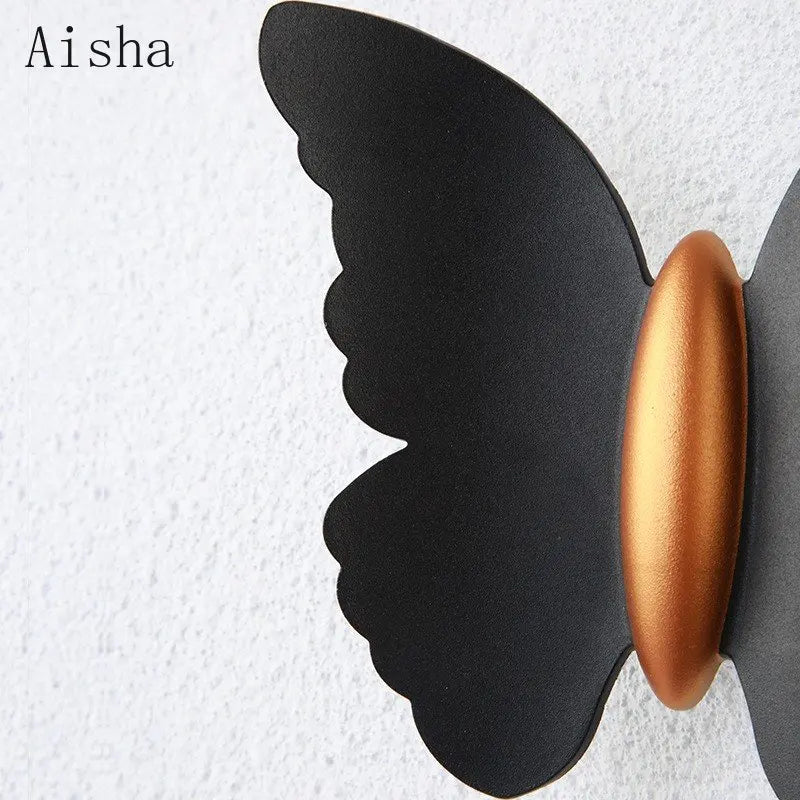 applique murale décorative en forme de papillon étanche pour l'extérieur - vue 5 sur 8