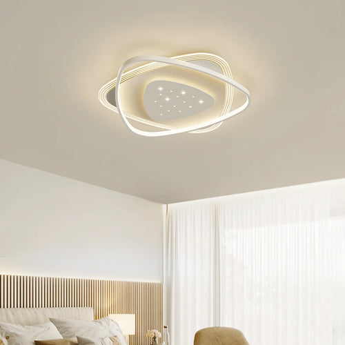 plafonnier led moderne et minimaliste pour intérieur élégant - vue 4 sur 8