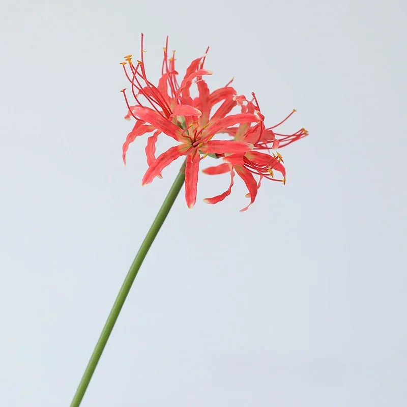 décoration en soie avec araignée lys fleurs artificielles - vue 9 sur 13