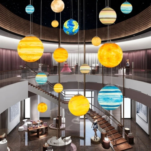 lampe décorative planètes lune soleil mars et autres - vue 3 sur 14