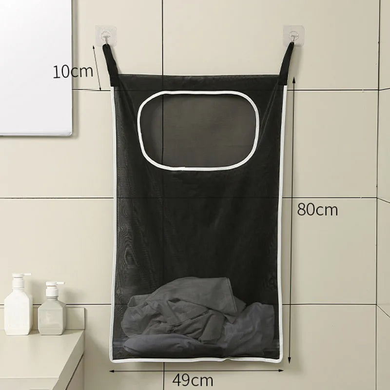 panier suspendu pour rangement de linge et jouets - vue 10 sur 11