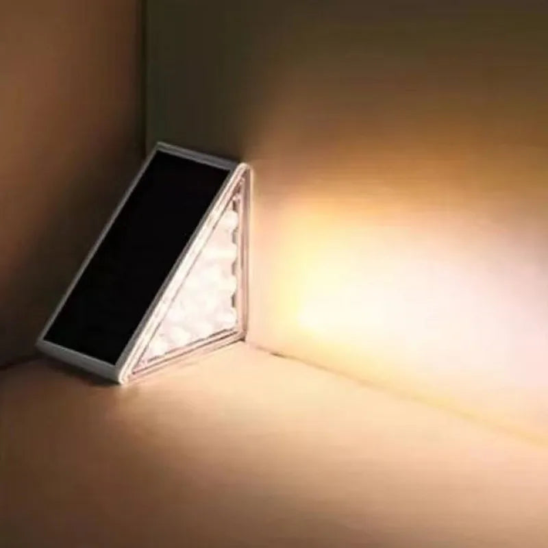 capteur solaire extérieur étanche led pour jardin et escalier - vue 4 sur 8