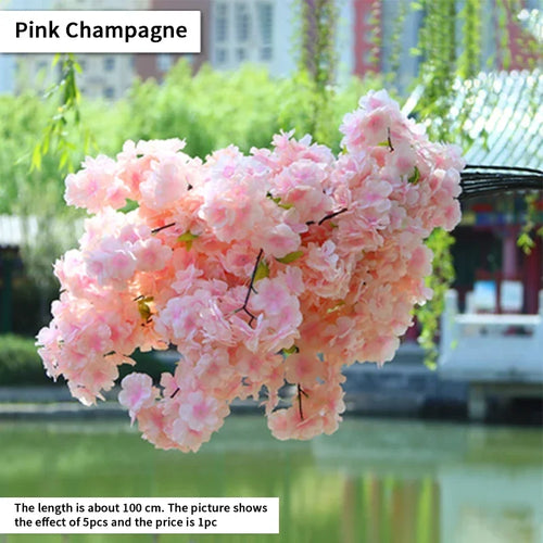 fleur de cerisier artificielle pour décoration et bricolage - vue 15 sur 27