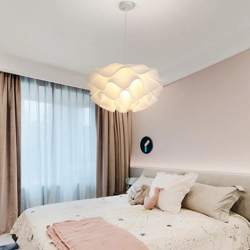 Lustre romantique maître filles nordique créatif moderne fleurs décor mariage - vue 4 sur 11