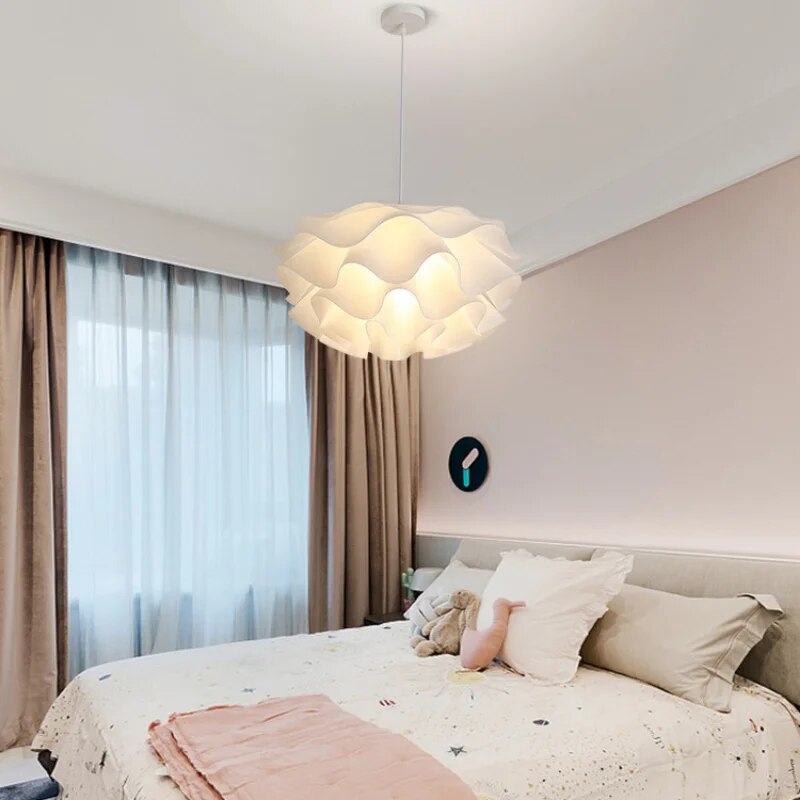 Lustre romantique maître filles nordique créatif moderne fleurs décor mariage - vue 3 sur 11