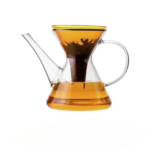 Théière kung fu verre infusion rapide avec filtre - vue 7 sur 7