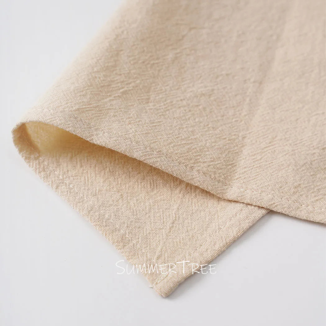 Serviette de table coton lavé vintage lot 12 - vue 7 sur 7