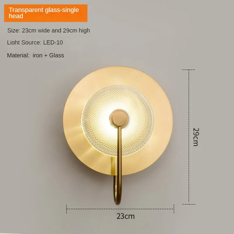 applique murale led design créatif pour intérieur élégant - vue 8 sur 9