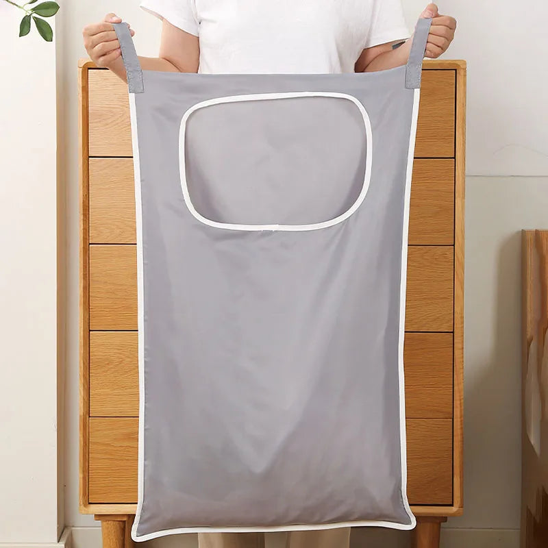 panier suspendu pour rangement de linge et jouets - vue 3 sur 11
