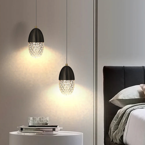 lampe de chevet nordique moderne led pour restaurant et bar - vue 2 sur 8