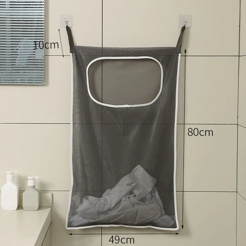 panier suspendu pour rangement de linge et jouets - vue 10 sur 11