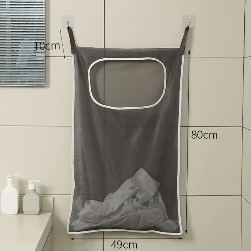panier suspendu pour rangement de linge et jouets - vue 9 sur 11