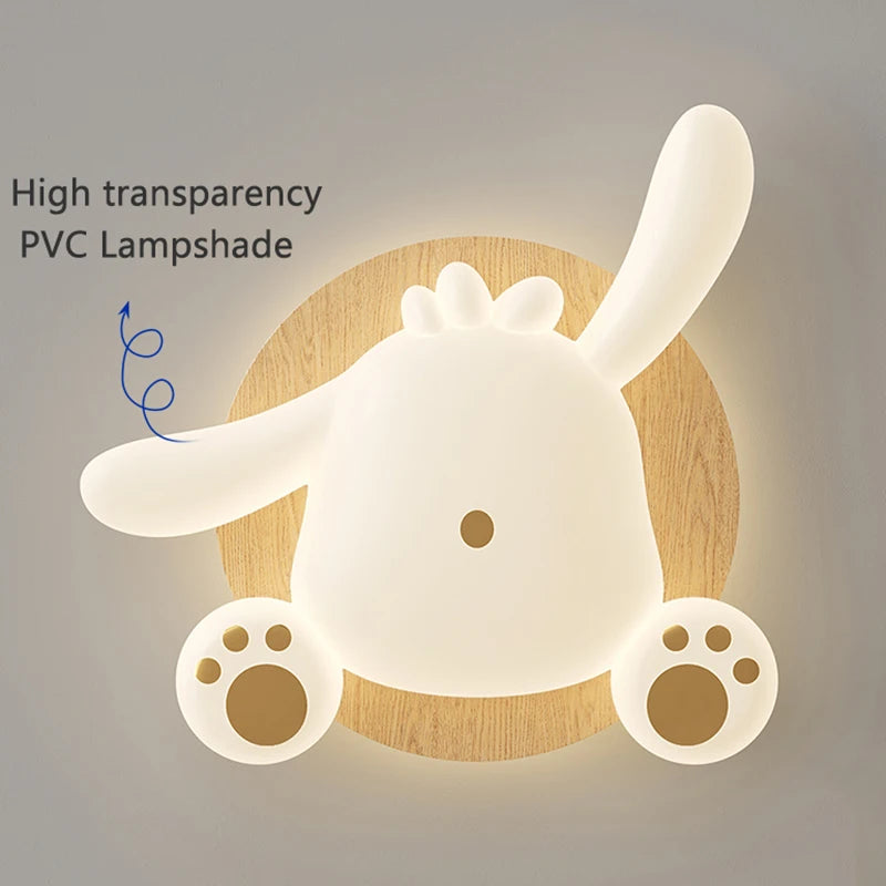 lustre moderne animal pour enfant en forme d'ours avec griffe - vue 6 sur 8