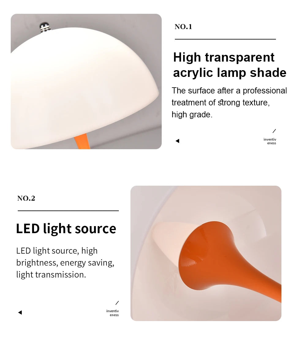 Lampe table USB LED bourgeon dimmable - vue 5 sur 10