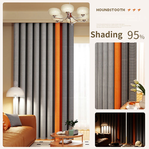 Rideau occultant moderne minimaliste pour salon et chambre - vue 9 sur 10