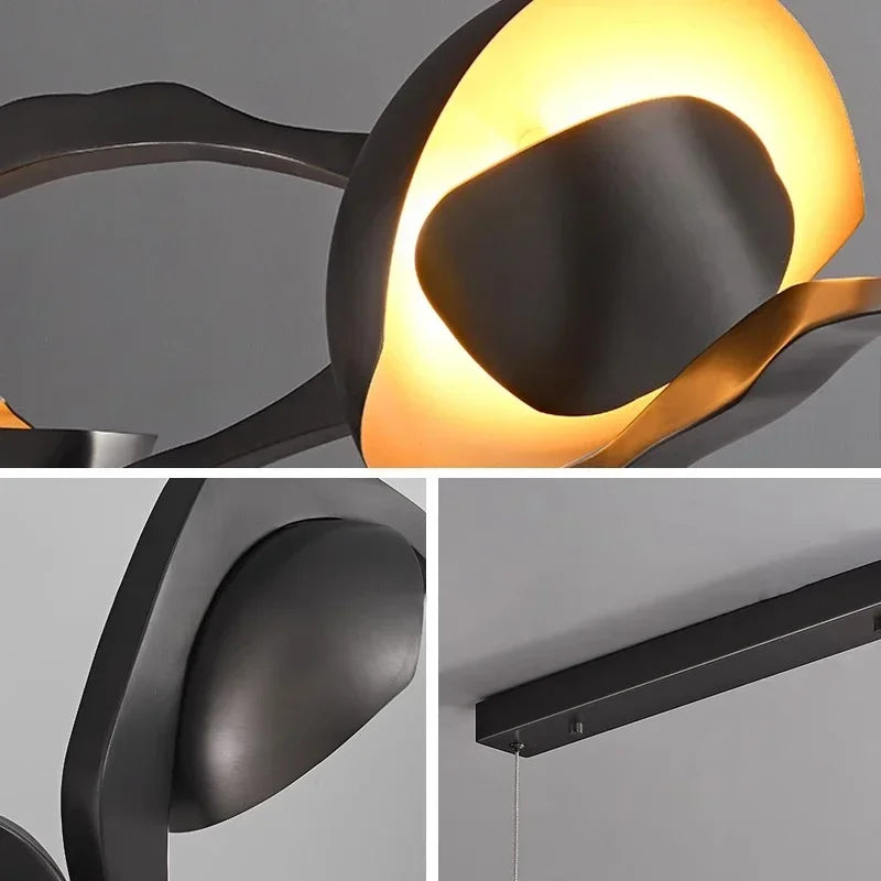 suspension à led au style nordique pour décoration intérieure - vue 6 sur 11