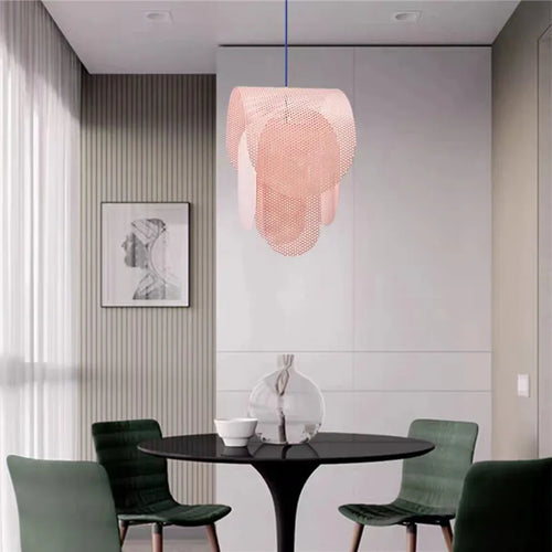 suspension nordic simple rose pour décoration chambre enfant - vue 2 sur 10