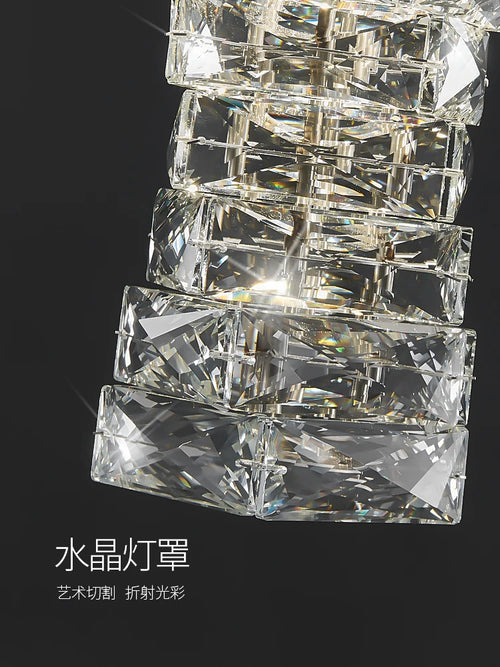 suspension en cristal décoratif de luxe pour intérieur - vue 6 sur 7