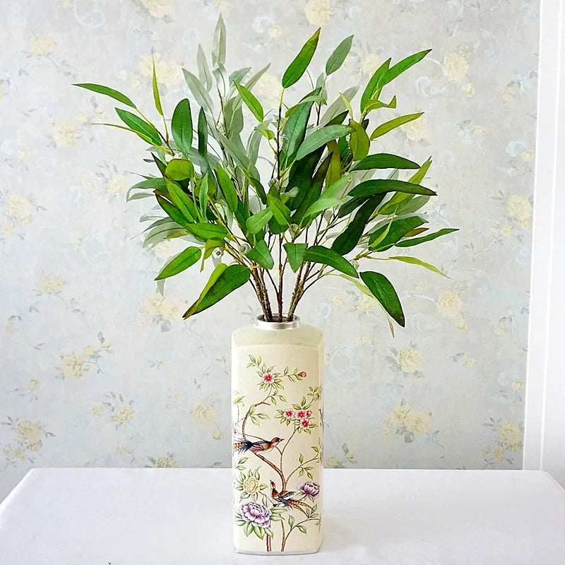 plantes vertes artificielles décoration florale mariage eucalyptus et fruits - vue 4 sur 9