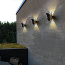 Applique murale extérieure étanche décoration led papillon