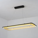lustre led circulaire de luxe design moderne décoratif