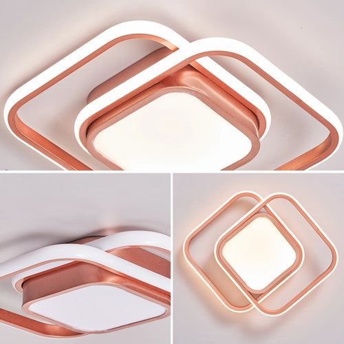 lustre moderne led pour intérieur design élégant et contemporain - vue 5 sur 8